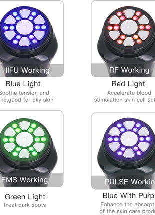 HIFU RF EMS PULSE LED